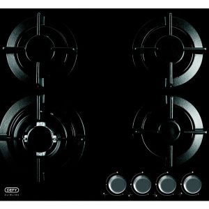 Defy  4 Plate Slimline Gas on Glass Hob – DHG 604
