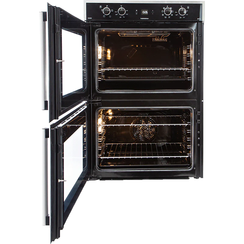 Defy Gemini Thermofan+ Double Oven Black - DBO767 - Image 3
